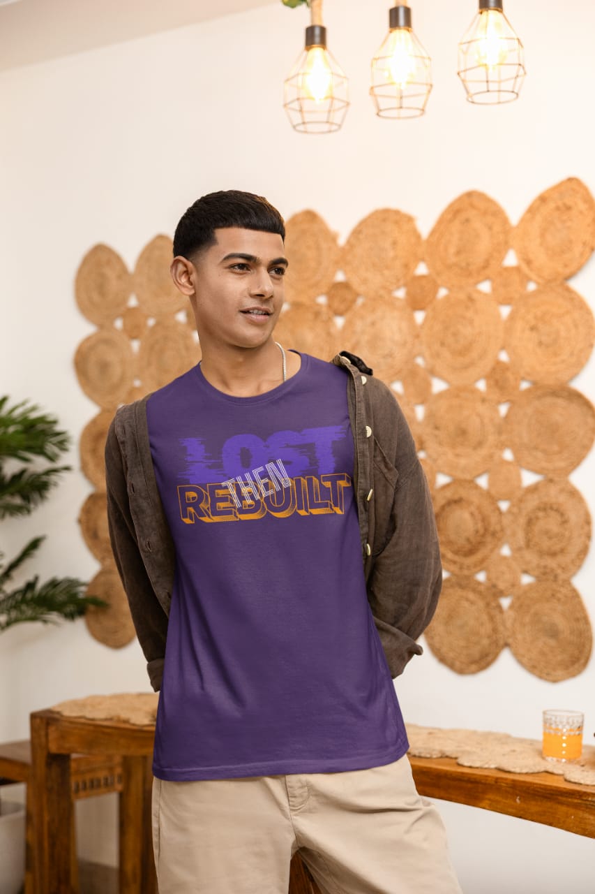 Lost Then Rebuild T-Shirt | YouNext Streetwear