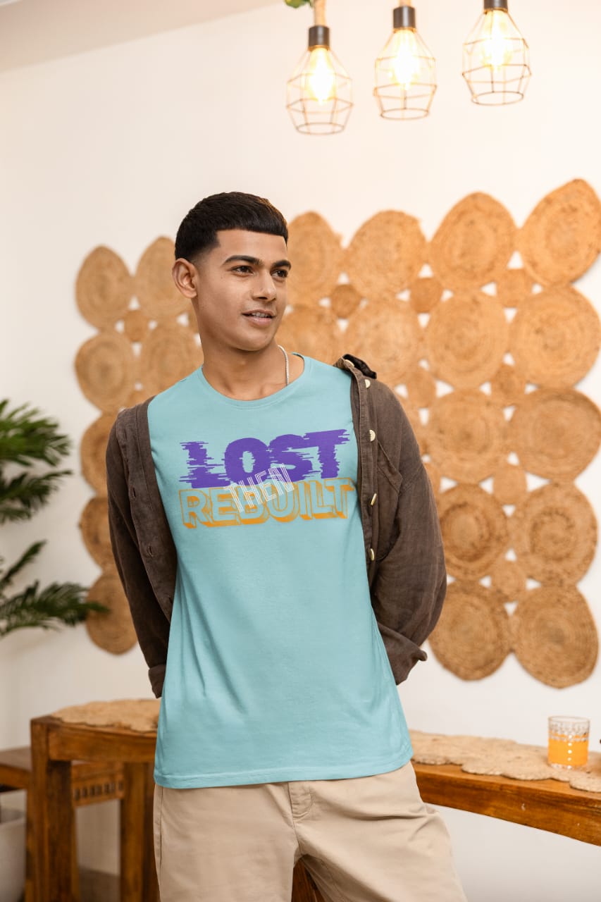 Lost Then Rebuild T-Shirt | YouNext Streetwear