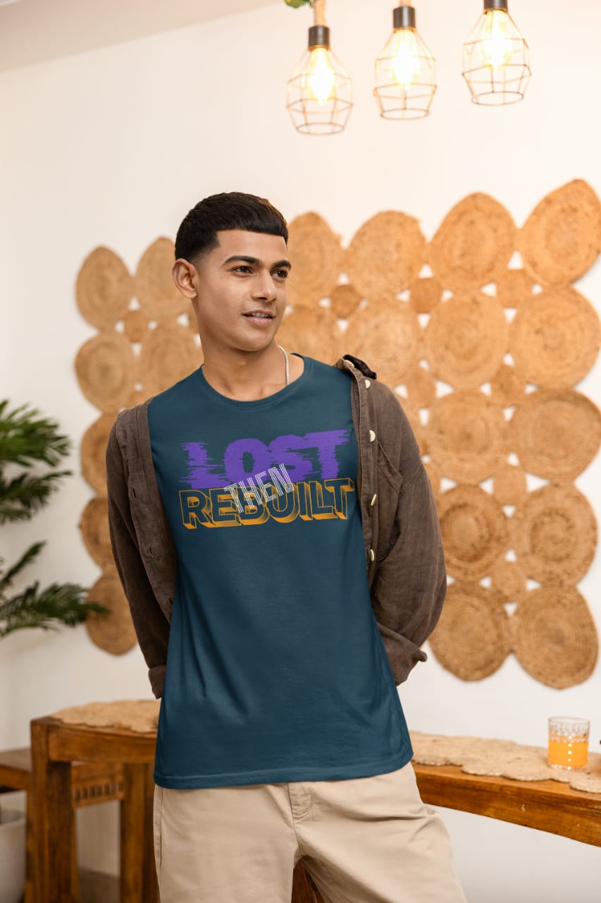Lost Then Rebuild T-Shirt | YouNext Streetwear
