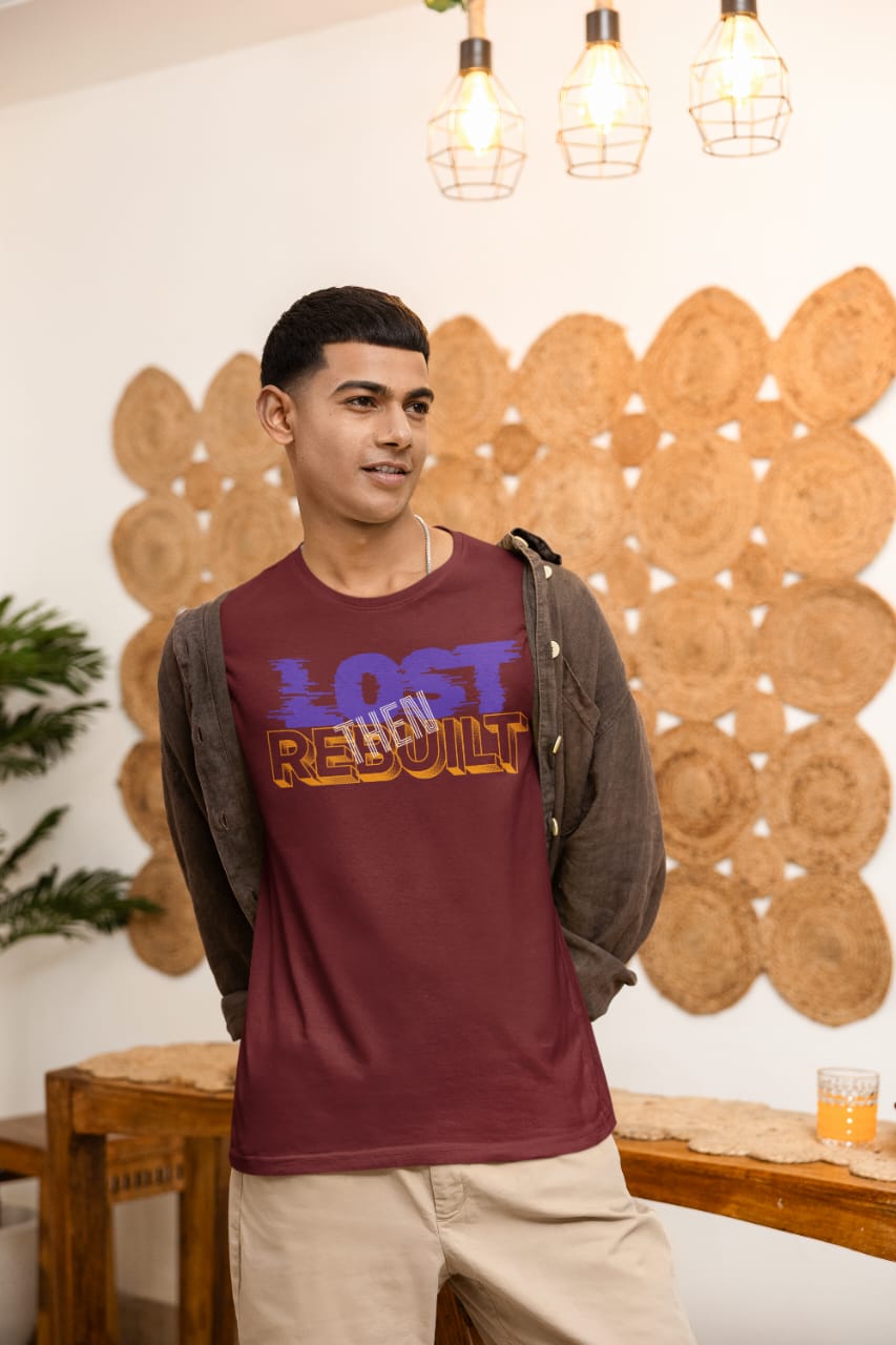 Lost Then Rebuild T-Shirt | YouNext Streetwear