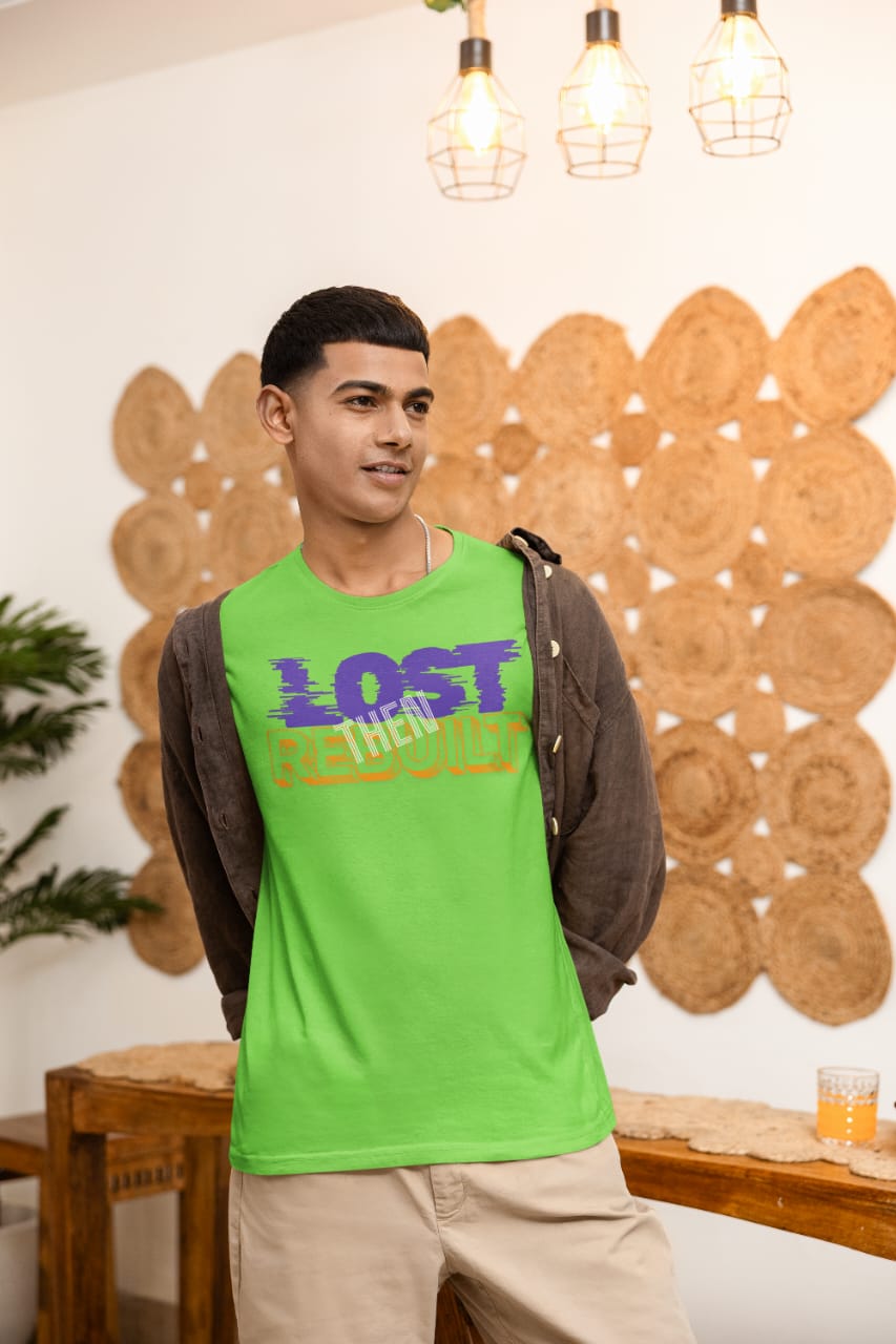 Lost Then Rebuild T-Shirt | YouNext Streetwear