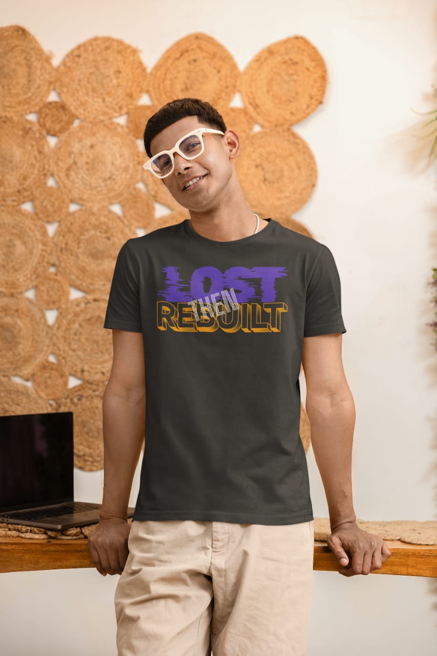Lost Then Rebuild T-Shirt | YouNext Streetwear