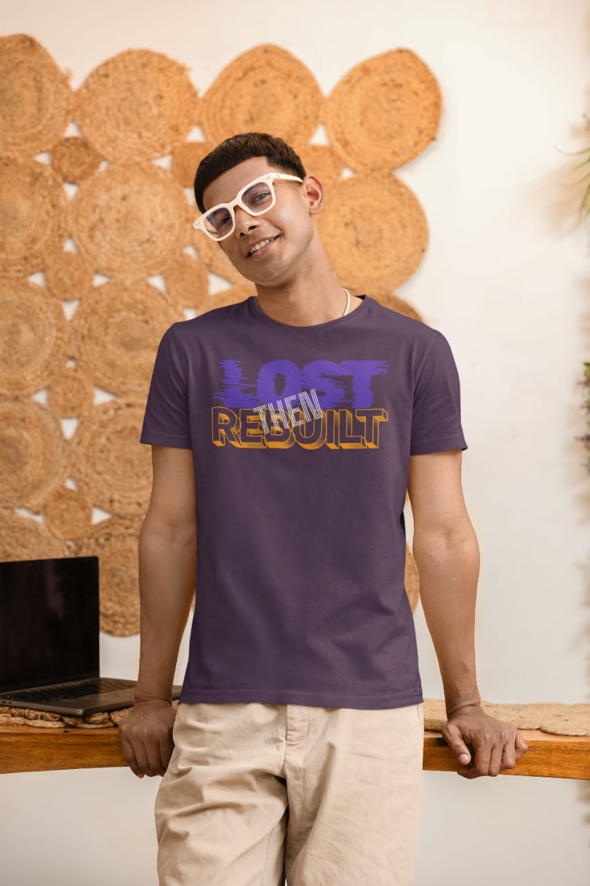 Lost Then Rebuild T-Shirt | YouNext Streetwear