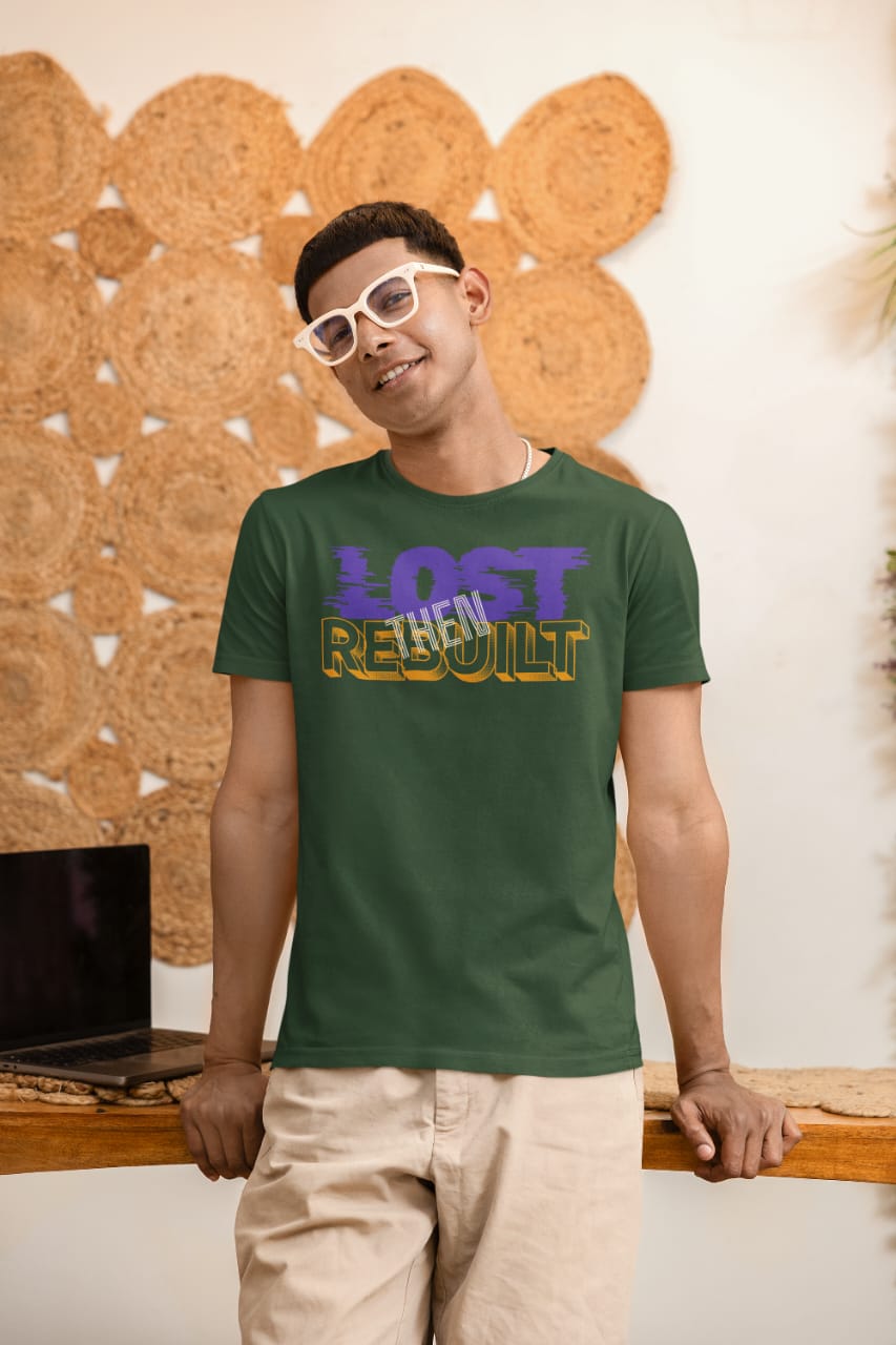 Lost Then Rebuild T-Shirt | YouNext Streetwear