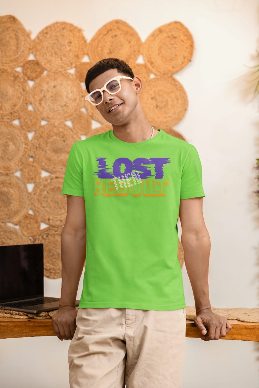 Lost Then Rebuild T-Shirt | YouNext Streetwear